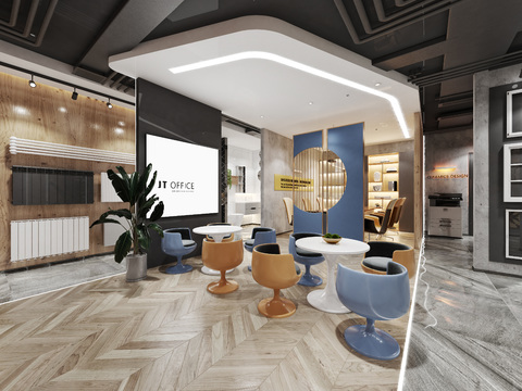 Modern Furniture Store Showroom