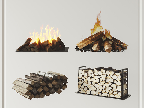 Wood Wood Pile Bonfire Pile