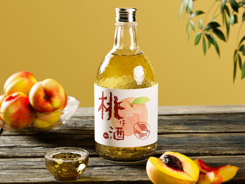 peach fruit wine