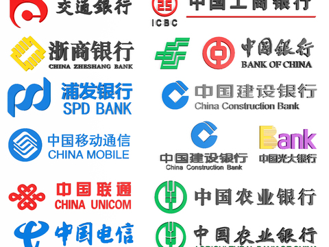 Modern Bank Logo Trademark