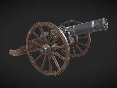 Industrial Wind Military Cannon Free