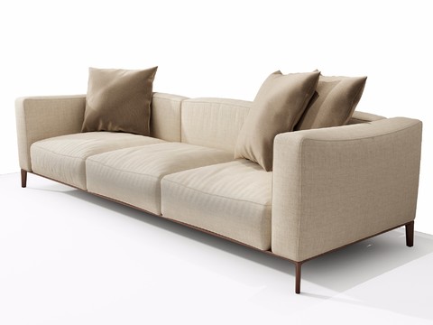 Giorgetti modern fabric multi-person sofa