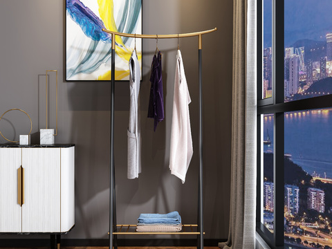 Modern Affordable Luxury Style Coat Rack