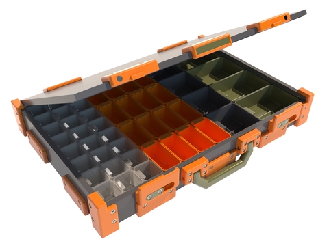 Toolbox compartment parts box