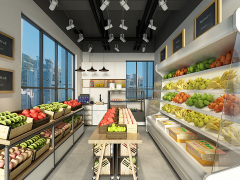 Modern Fruit Shop Free