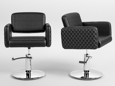 Modern Leather Barber Chair