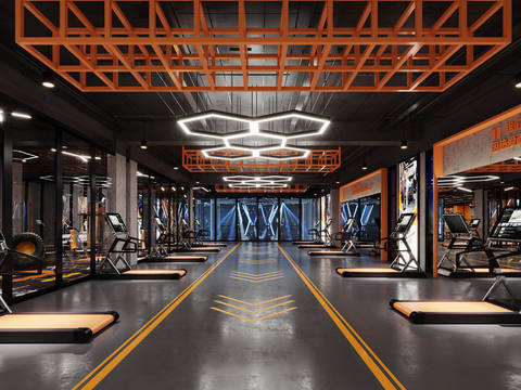 Industrial wind gym