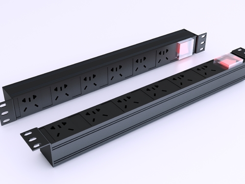 Modern PDU power socket strip