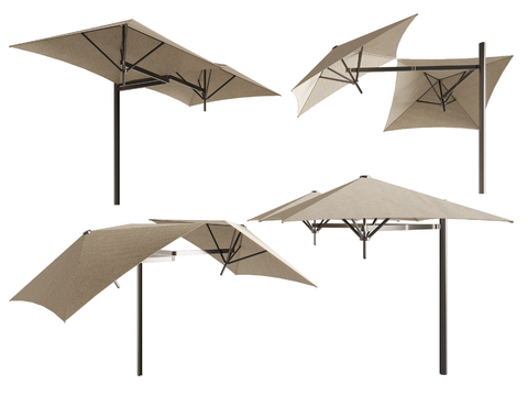 Outdoor Parasol Cantilever Umbrella Sun Umbrella Folding Umbrella