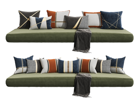 Modern Fabric Pillow Sofa Cushion