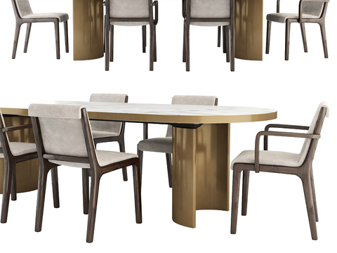 Molteni & c Dining Table and Chair