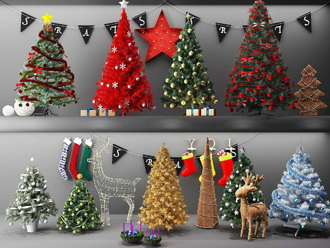 Modern Christmas Tree Christmas Decorations