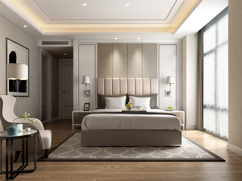 Liang Zhitian Modern Bedroom