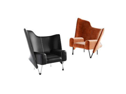 Cassina fabric Lounge Chair