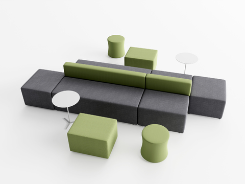 Office leisure sofa module sofa