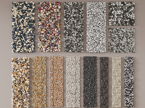 Small stones Pebbles Crushed stones