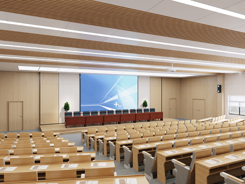 Modern Ladder Reception Room Lecture Hall