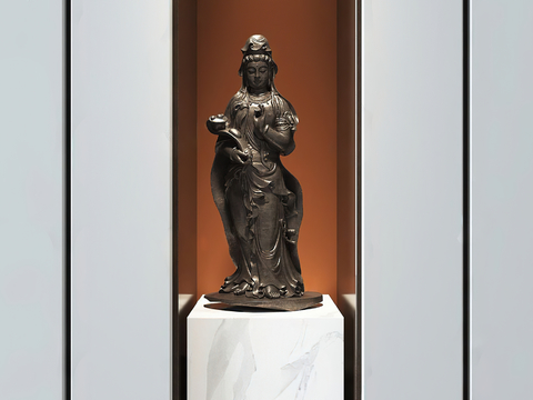 Chinese-style Guanyin Bodhisattva Sculpture