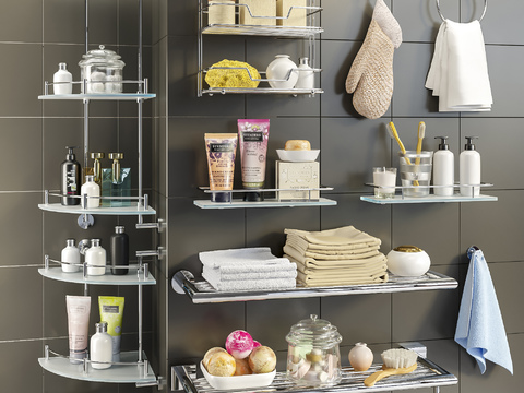 Modern bathroom rack washing for daily use