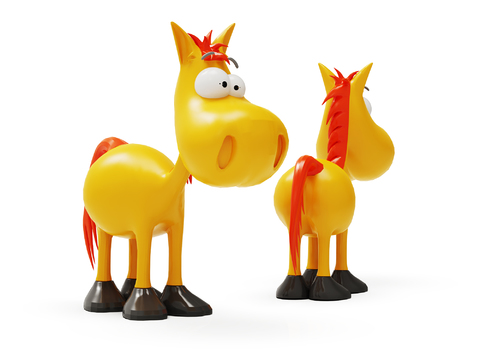 Modern Pony Doll Toy