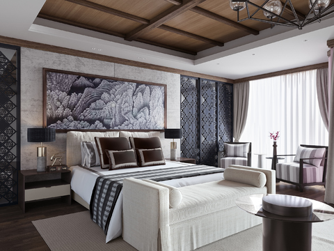 Zheng Shufen Chinese Style Bedroom Master Room