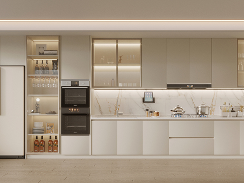 Cream Style cabinet