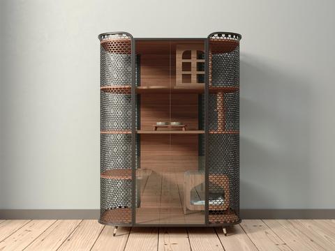 Modern Multi-storey Cat Cage Cat Villa