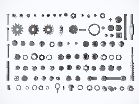 modern screw nut gear hardware