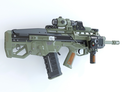 modern machine gun submachine gun