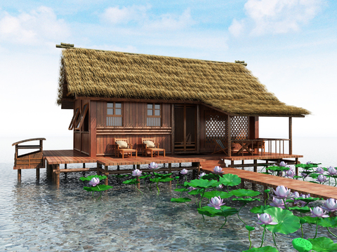 New Chinese Water Chalet