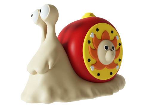 One Piece Phone Worm Hand Art Toy Doll