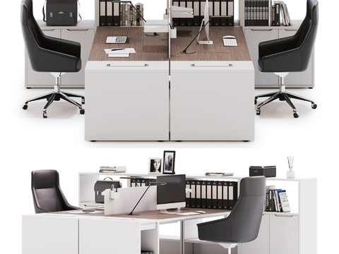 Modern Card Seat Office Desk and Chair