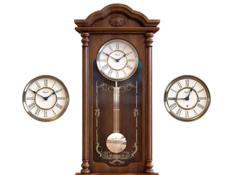 American Wooden Pendulum Clock