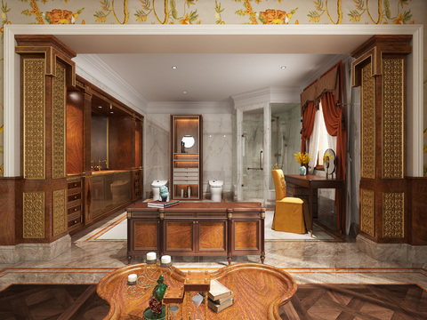 European-style bathroom