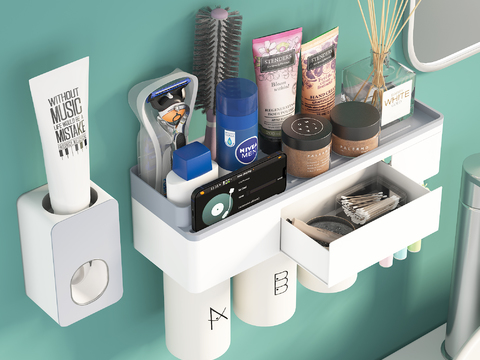 Modern Toothbrush Rack Washing Supplies