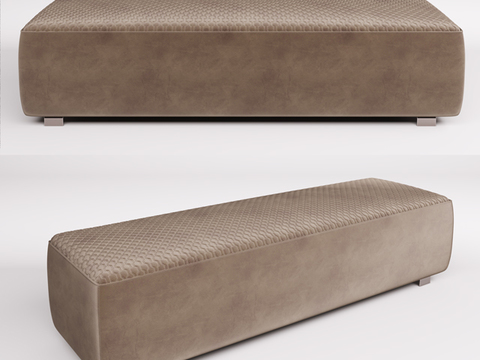 Modern footrest bed end stool