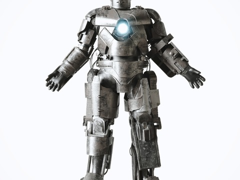 Iron Man Art Toy Sculpture Marvel Hand