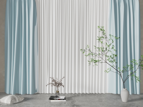 Modern fabric curtains free