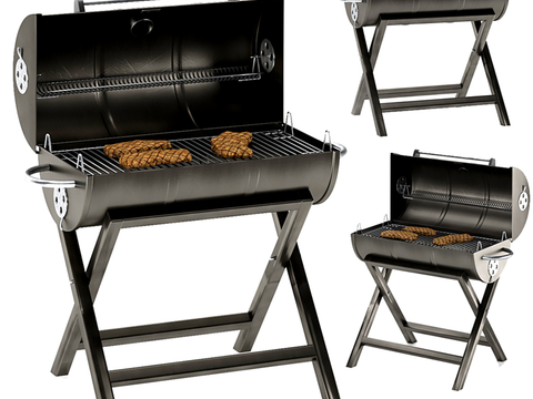 Modern Outdoor BBQ Grill