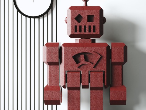 Robot Sculpture Art Toy Ornaments