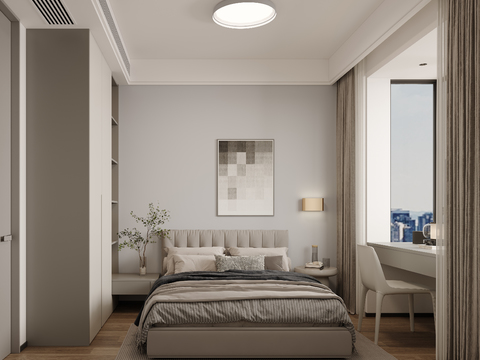 Modern bedroom for free