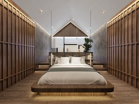 New Chinese Homestay Hotel Rooms