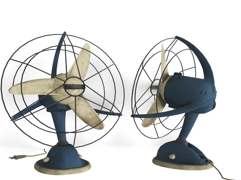 Industrial wind wrought iron fan free