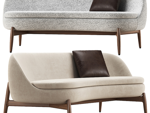 Minotti modern double sofa