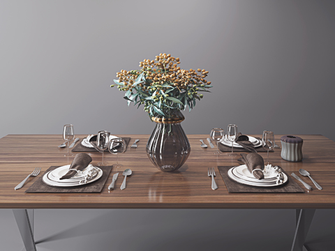 Modern ceramic tableware