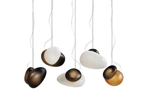 FLOS small pebble chandelier