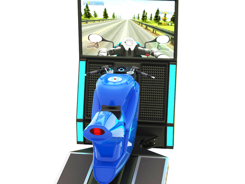 Moto game machine