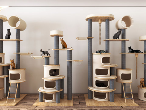 Modern Cat Climbing Rack Cat Nest Cat Pet Supplies