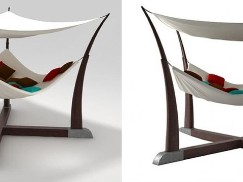 Modern fabric hanging chair free