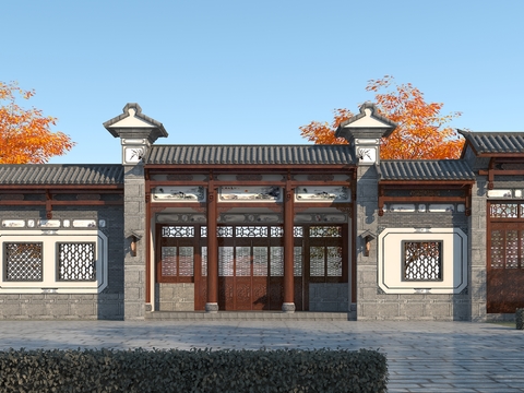 Chinese Ancient Building Street